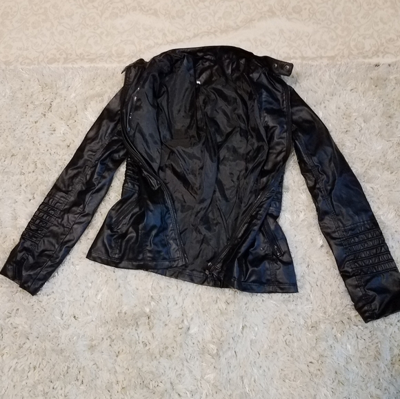 Faux Leather Jacket - Picture 5 of 7